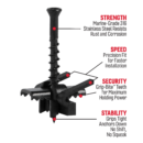 Grip-Rite Ninja Hidden Deck Clip Features and Benefits